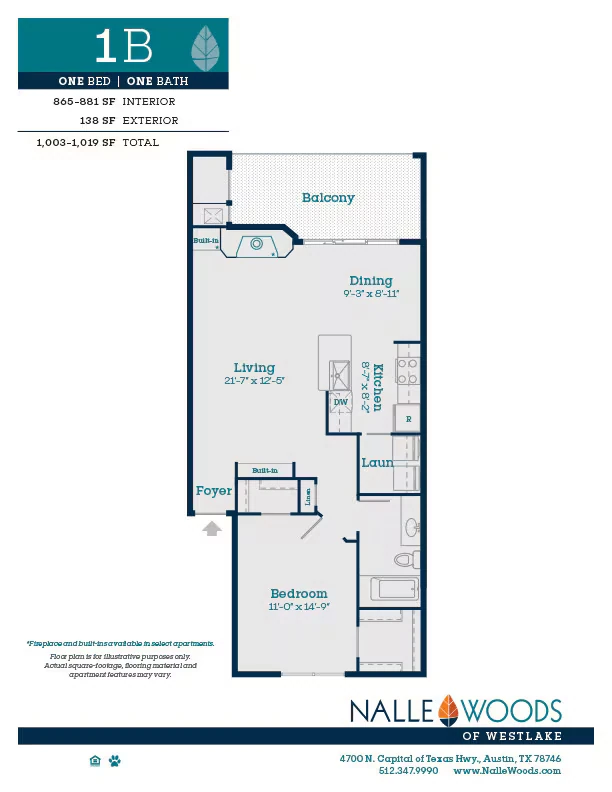 Unit 612 1113 floor plan